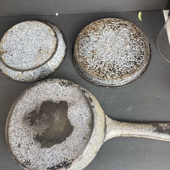 Gray Non-Stick Frying Pan Set - Picture 8 of 8